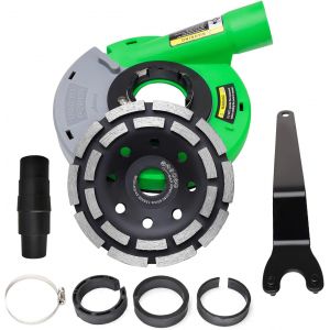 Ulteronixshop-Capot de Protection pour meuleuses d'angle 115mm / 125mm + Disque Diamant &agrave; Meuler B&eacute;ton 125mm - Neuf