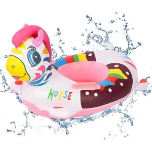 KAL-Bouée De Natation Gonflable Pour Bébé Avec Siège De Natation, Bouée De Natation Pour Bébé De 6 À 36 Mois - Neuf