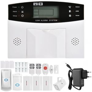 Systeme d'alarme incendie antivol sans fil pour la securite de la maison, prise UE 110-240 V - Neuf