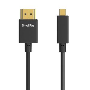 KALANKA-C&acirc;ble D vers A pour HDMI Cordon Ultra Fin pour HDMI 100 cm / 3,28 pi (Micro vers Full pour HDMI), HDR 4K 60 Hz Haute Vitesse pour HDMI 2.0, pour Sony A7II / A7M3, pour FUJIFILM X-T4-4795 - Neuf