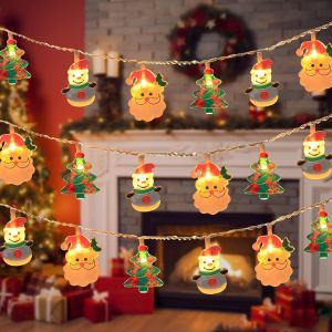 Jgd-Lumi&egrave;res De No&euml;l,Guirlande Lumineuse De No&euml;l 3m,Guirlande Lumineuse Noel A Int&eacute;rieur,Pour Deco Sapin,Mariage,Soir&eacute;e,Jardin,F&ecirc;te Ext&eacute;rieur - Neuf