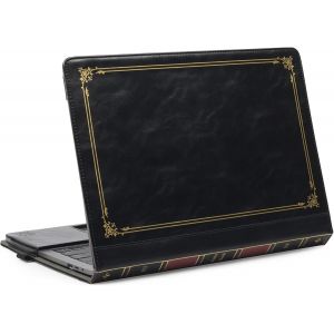 acdsgd-TYTX Coque pour macbook air 13 Pouces, &Eacute;tui Housse en Cuir Protection Livre Folio Housses pour Ordinateur Portable pour MacBook Air 13"" 2021 2020 2019 2018 (A2337 M1 A2179 A1932), Noir - Neuf