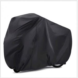 Housse Pour Vélo De Montagne Vélo De Route Housse De Pluie 78.7 * 27.5 * 43.3 Pouces Avec Trou De Serrure Extérieure Imperméable À L'eau Étanche À La Poussière, Pluie, Soleil Protection Uv (Noir) - Neuf