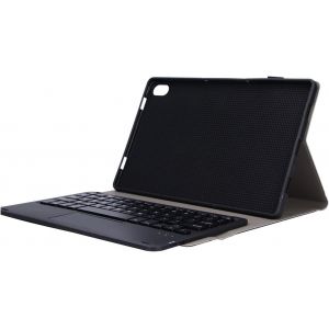 Chenquansarl-Étui Pour Clavier Touchpad Pour Tablettes Pour Pad Tab P11 J606f,Housse De Support Mince Et Légère Avec Clavier Bluetooth Amovible Sans Fil Pour Tablettes Android(Le - Neuf