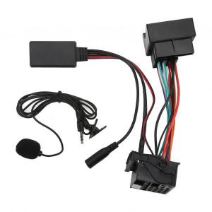 Bluetooth 5.0 AUX dans le téléphérique Adaptateur audio stéréo de remplacement pour RCD310 RCD510 RNS510avec ligne d'alimentation - Neuf