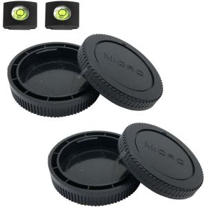 KAL-Bouchon Cache Arrière D'Objectif Pour Olympus E-M10 Mark Iv Iii Ii E-M1 E-M5 Ii,Panasonic Lumix G9 G7 G95 G85 Gh6 Gh5S Gh4 Gh3 Gx85 Gx9 Gx8 Gf10 Gf9 Micro Four Thirds - Neuf