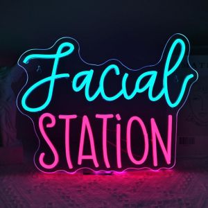 Led Neon Sign For Beauty Salon, Spa Center, Exhibition And Event Venue, Shop Signs Decoration, Wall Art, Gifts - Neuf