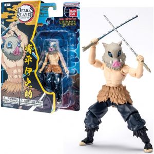 Sansh-Bandai - Ultimate Legends Hd - Figurine D'action Demon Slayer 12 Cm - Inosuke Hashibira - Licence Officielle Demon Slayer - Figurine Articulée Inosuke - Jouet Enfant 4 Ans Et + - Ve88963 - Neuf