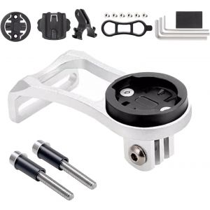 Letnerny-Garmin Edge Extended Support, Support De Vélo, Compatible Avec Garmin Edge 500 510 520 530 800 810 820 1000 1030 Bryton Rider Cateye Aluminium Support Gps Velo Potence Avant - Neuf