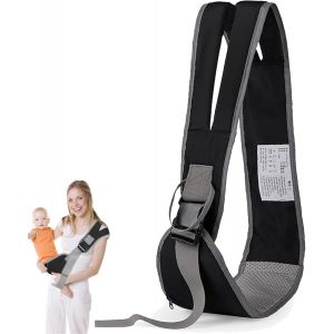 Kalanka-Porte-Bébé Réglable Et Respirant - Écharpe De Portage Multifonctionnelle, Latérale Et Enveloppante Pour Bébé De 0 À 36 Mois - Neuf