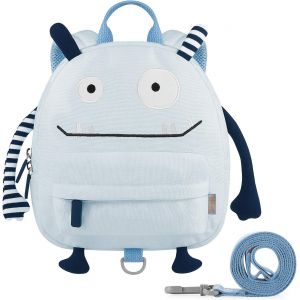 Sac à Dos Enfant avec Harnais de Sécurité Anti-Perte 2-6 ans Dessin Animé Animalier 3D Mini Sacs D'école Maternelle Cartable Garçons Primaire.[B348] - Neuf