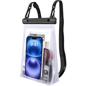 Kal-Pochettes Flottantes Étanches Pour Téléphone Portable Conception Triangulaire,Pochette Téléphone Étanche Housse Étanche Smartphone Sac Étanche Pour Iphone14 13 12 Pro Max Jusqu'à 8.5 - Neuf