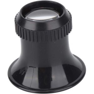 KAL-Loupe D'Horloger, 15X Réparation De Montre Loupe Loupe Bandeau Pour Les Yeux Montre De Poche Bijoux Loupe Lunettes Loupe - Neuf