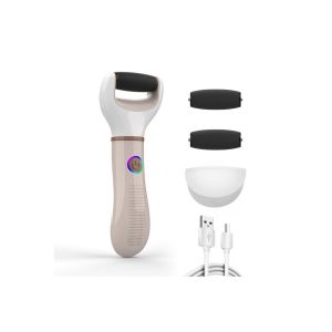 R&acirc;pe &Eacute;lectrique Pour Callosit&eacute;s Des Pieds Avec Rouleaux Rempla&ccedil;ables Et Chargement Usb - Neuf