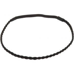 Bandeau Cheveux Femme Marron - Headband Tress&eacute; Su&eacute;dine Simple Et Uni Aspect Velours - Bandeau Fin Taille Unique - Headband Mariage Vintage - Look Original Boho, Boh&egrave;me, Hippie Chic - Neuf