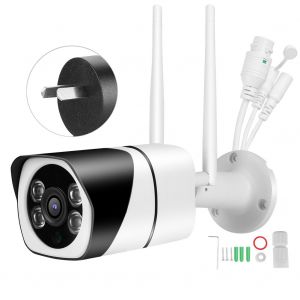 Camera de securite Bullet IP WiFi 1080P, etanche IP66, 100-240 V (AU) - Neuf