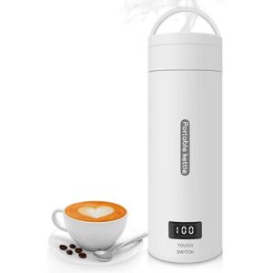 Tasse À Eau Électrique, Bouilloire De Voyage Petite Bouilloire De Voyage Bouilloire Électrique Avec Réglage De La Température Et Arrêt Automatique, Ébullition Rapide, Théière Tasse Chauffante Pour Th - Neuf
