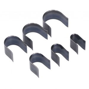 XYONG Lot de 6 matrices de decoupe pour cuir, forme de fleche ronde, pour bricolage, artisanat, poinconnage, avec boite de rangement - Neuf