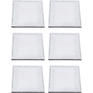 Chenquansarl-6pcs Filtres &Agrave; Charbon De Rechange Pour Fontaine &Agrave; Eau Pour Animaux De Compagnie Compatible Avec Catit Mini F-Lower Fontaine &Agrave; Eau Pour Animaux De Compagnie - Neuf