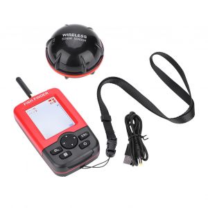 Capteur Sonar Sans Fil 100m, Sondeur Echo, DéTecteur De Poisson, Accessoire De MatéRiel De PêChe - Neuf