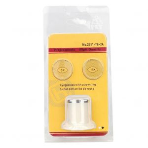 3en1 5x 10x 15x Montre R&eacute;paration Loupe Loupe Bijoux Loupe Loupe Outil Ensemble Loupe Loupe 3en1 Loupe - Neuf