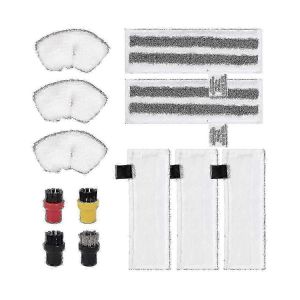 Ensemble de 12 chiffons en microfibre,compatible avec les accessoires pour nettoyeur Easyfix Sc2 Sc3 Sc4 Sc5 - Neuf