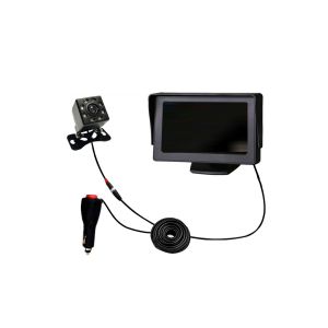 Moniteur de si&egrave;ge arri&egrave;re de voiture avec cam&eacute;ra HD et vision nocturne - Neuf