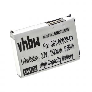 Batterie vhbw compatible avec Garmin Aera 550, 510, 560, 500 GPS Navigation Navi (1880 mAh, 3,7 V, Li-Ion) - Neuf
