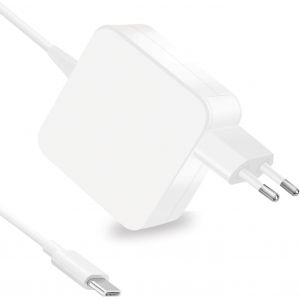 61W Chargeur USB C Alimentation Ordinateur Portable pour Macbook Pro/Air 2019 2018 2017 2016, 67W Secteur Type C AC Adaptateur - Neuf