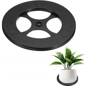 Plateau Tournant, 22Cm Plateau Tournant Universel Plastique, 360 Degrés Plateau Tournant Avec Roulements À Billes En Acier, Plateau Tournant Rond Pour Ordinateur Moniteur Tv Artisanat Plante[Z1368] - Neuf