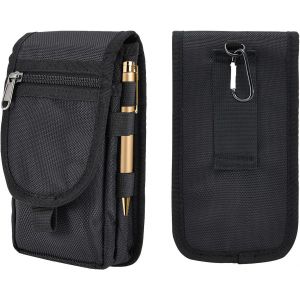Pochette de ceinture pour homme, pochette de ceinture pour téléphone portable, rangement d'outils pour téléphone portable pour Samsung, pochette de téléphone portable pour charpentier, électriciens. - Neuf