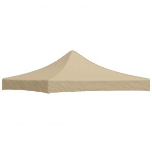 Prolenta Premium - Toit De Tente De R&eacute;ception 3x3 M Beige 270 G/M&sup2; - Neuf