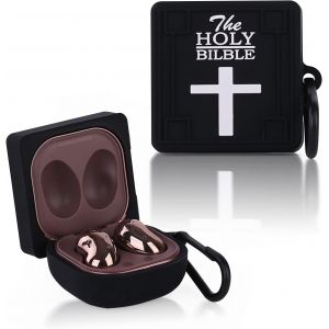 Coque en silicone pour Samsung Galaxy Buds2 Pro (2022), Galaxy Buds 2 (2021), Galaxy Buds Pro (2021), Galaxy Buds Live (2020), Coque de dessin animé 3D avec porte-clés pour écouteurs Galaxy .[S517] - Neuf