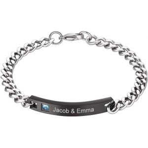 Kal-Bracelet Ouvert En Acier Inoxydable/Cuivre Bijoux De Main Bracelet Simple Pour Homme Femme Cadeau Pour Valentin Bracelet Manchette - Neuf