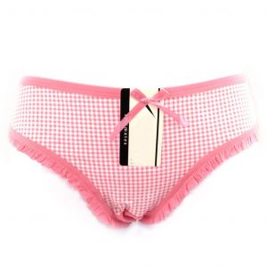 Promotion ! 2 Culottes 'scarlett' Rose Noir (Vichy) - Neuf