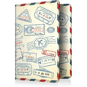 TRAHOO-Porte-Passeport Housse - Voyage Protecteur Portefeuille Pochette Etui de Protection pour Passeport, Carte d'embarquement, Carte d'identit, - Neuf