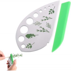Lbgwp60-Herb Décapant,9 Trous Décapant À Herbes En Acier Inoxydable,Outil De Décapage Herbes Pour Chou Frisé Légumes Feuilles Fruit Chard - Neuf