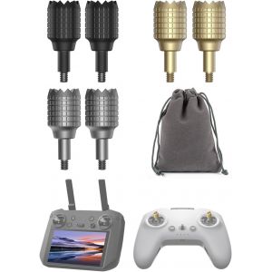 Lot De 3 Paires De Joysticks De Rechange Pour Manette Dji Rc Pro,T&eacute;l&eacute;commande Fpv 2/3,Compatible Avec Dji Mini 3 Pro,Air 2s,Mavic 3/Pro/Classic/Cine,Avata/2,Fpv - Neuf