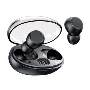 &Eacute;couteurs sans fil Bluetooth 5.3 avec affichage LED et batterie longue dur&eacute;e - Neuf