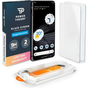 LORANKA-Lot de 2 films de protection d'&eacute;cran en verre pour Google Pixel 9, Google Pixel 9 Pro, film de protection d'&eacute;cran ultra en verre 9H, r&eacute;sistance incassable, installation sans bulles - Neuf