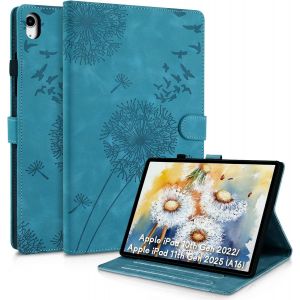 KALANKA-Pissenlit Coque iPad 10eme Generation 10,9 Pouces en 2022,iPad 11 Pouces(A16) 2025,Cuir PU de Qualit&eacute; Sup&eacute;rieure pour Une Protection Compl&egrave;te &agrave; 360&deg;,Conception de Motif de Pissenlit Unique, B - Neuf