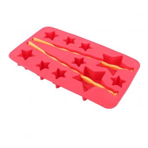 Hjlian Moule A Glacons En Silicone, Moule A Pudding, Moule A Chocolat, Patisserie, Cuisine, Rose Rouge - Neuf