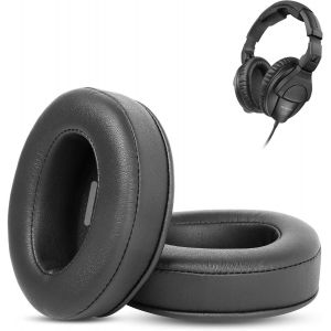 KAL-Coussinets D'Oreilles De Remplacement Compatibles Avec Le Casque Sennheiser Hd280 Pro/Rs 110/Rs100/Rs115/Rs120 Coussinets D'Oreilles Avec Cuir Prot&eacute;in&eacute; Plus Doux/Mousse &Agrave; M&eacute;moire De Forme - Neuf