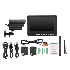 Moniteur video sans fil a ecran tactile HD 7 pouces, systeme de surveillance a vision nocturne, prise americaine 110-240 V - Neuf