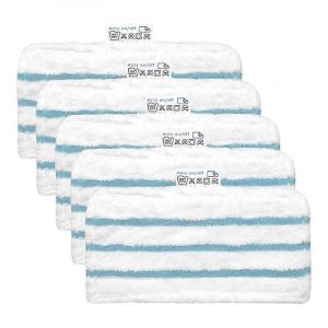 Paquet de 5 tampons en microfibre lavables pour vadrouille Housse de remplacement avec FSM1616,FSM1630 - Neuf