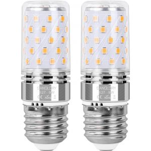 Kalanka-2 Pi&egrave;ces Ampoules Led E27 Blanc Chaud 2700k, 9w &Eacute;quivalent 80w, 950 Lumens, 360&deg; Angle, Ampoule Led Culot Edison &Agrave; Vis E27, Non Variable - Neuf