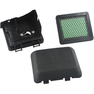 MEVRONISSHOP-Pour Honda Ensemble de filtre &agrave; air et de couvercle compatibles pour tondeuses Convient aux mod&egrave;les avec moteurs de s&eacute;rie - Neuf