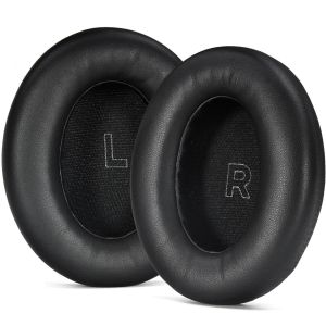 Coussinets de rechange pour casque Bose QuietComfort Ultra - cuir protéiné - Noir - Neuf