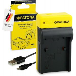 Slim Chargeur Compatible avec Sony Batteries NP-FP50 NP-FP60 NP-FP70 NP-FP90 NP-FH40 NP-FH50 NP-FH60 NP-FH70 NP-FH100 - Neuf