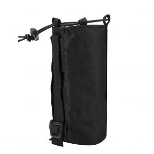 Sac De Rangement Pour Bouilloire De Camping En Nylon 800d, Pochette Pour Bouteille D'eau De Sport (Noir) - Neuf